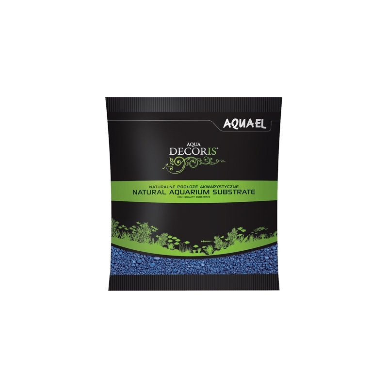 Gravier BLEU 2-3mm 1kg AQUAEL Gravier BLEU 2-3mm 1kg AQUAEL