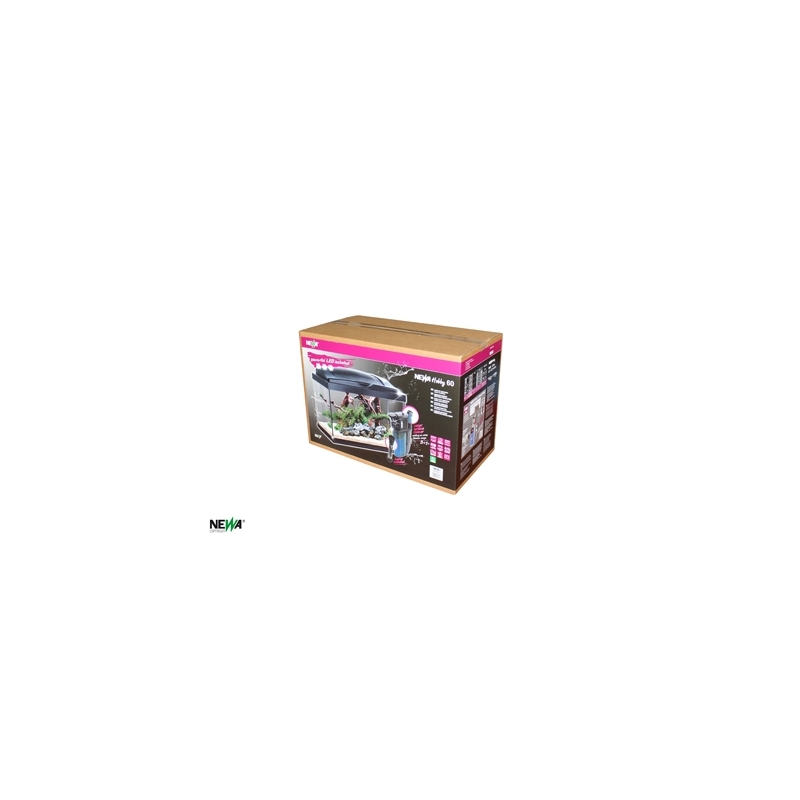 AQUARIUM NOIR NEWA HOBBY 60 60.5x30.5x41cm 60L AQUARIUM NOIR NEWA HOBBY 60 60.5x30.5x41cm 60L