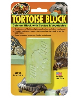 TORTOISE BLOCK 142grs calcium au cactus