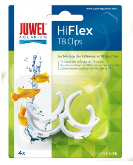 Clips T8 pour réflecteur Hiflex 4pcs JUWEL-----