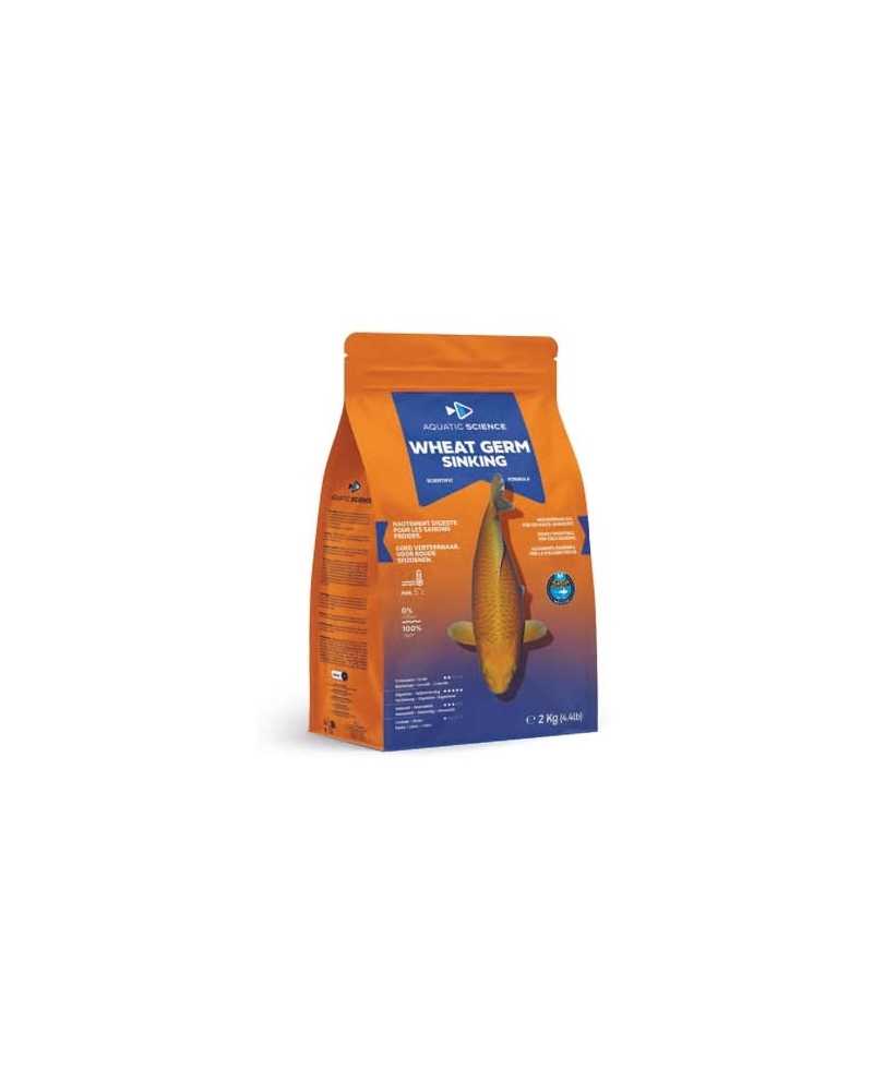WHEAT GERM SINKING MEDIUM 2Kg AQUATIC SCIENCE